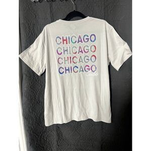 Majestic Chicago Cubs T-Shirt - Women’s Size XL Southern Prep Grey Multi: NWT